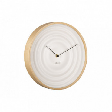 Horloge Murale Scandi Ribble Blanc