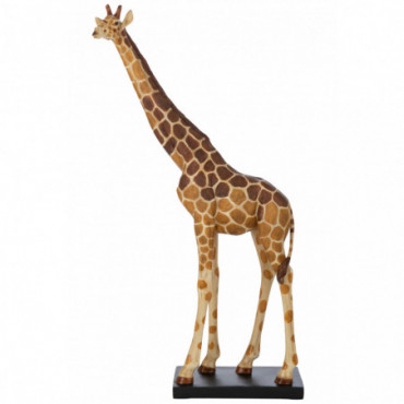 Girafe Résine Naturel L