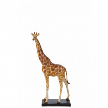 Girafe Résine Naturel M