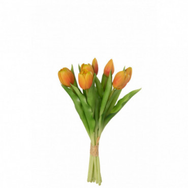 Bouquet Tulipes 7Pieces Pu Oange S
