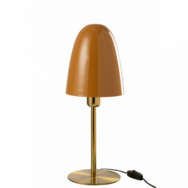 Lampe De Table Metal Ocre/Or
