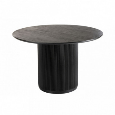 Table Vincent Bois De Manguier Noir L