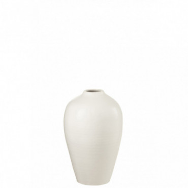 Vase Céramique Blanc Petit
