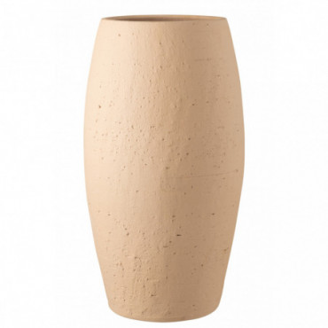 Vase Enya Ceramique Beige L