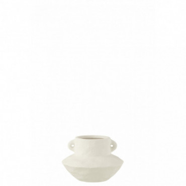 Vase Handle Clay White S
