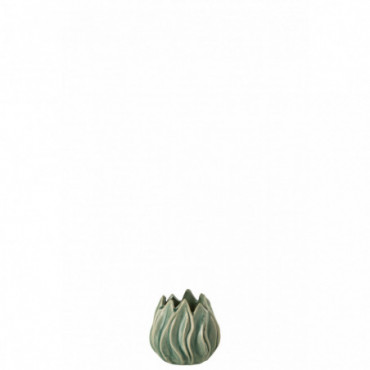 Vase Ivy Ceramic Green Extra S