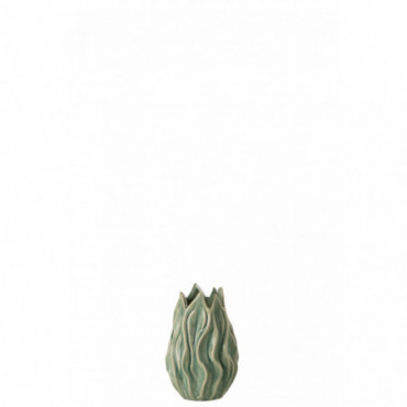 Vase Ivy Ceramic Green S