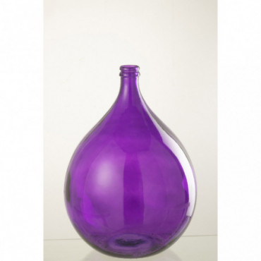 Vase Lissabon Glass Purple