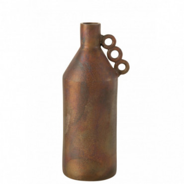 Vase Odin Aluminium Bronze L