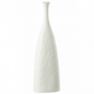 Vase Zihao Céramique Blanc Grand