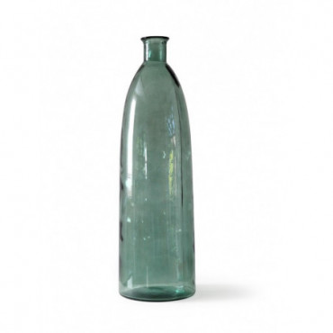 Vase en verre recyclé vert H80 cm Vert BO Lyam