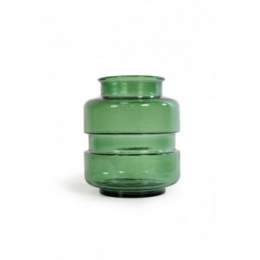 Vase en vert recyclé vert H25 Jonak