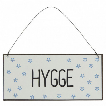 Plaque métallique Hygge