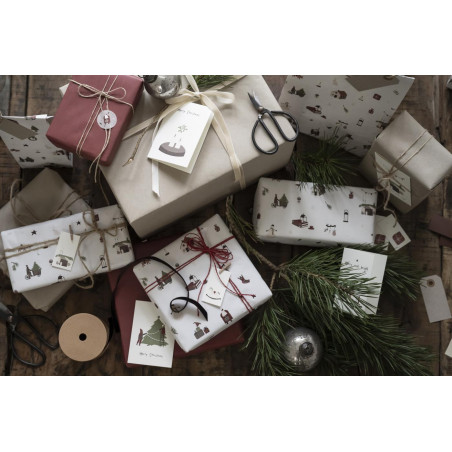 Rouleau de papier cadeau Ambiance de Noël Stillenat 09941-00