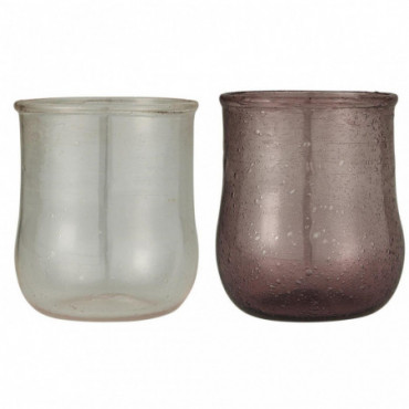 Vase mini 2 couleurs assorties différentes tailles