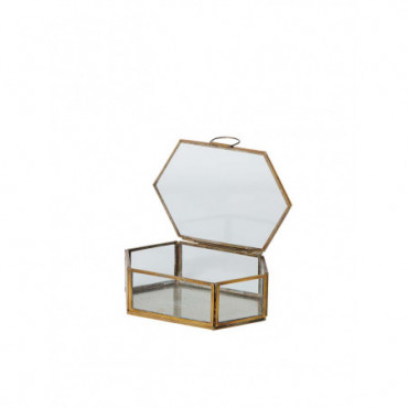 Boîte à bijoux hexagonale