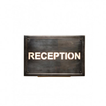 Boîte lumineuse reception-personnalisable