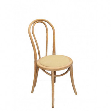 Chaise en bois dossier courbé icon