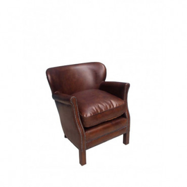 Fauteuil cuir turner