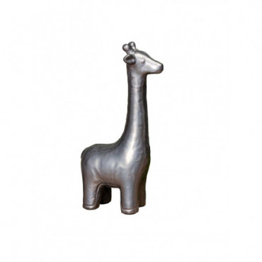 Girafe céramique argentée sophie