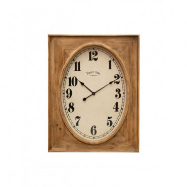 Horloge forest time' pin clair