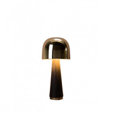 Lampe à poser golden bold base marbre noir