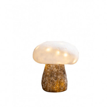 Lampe champignon guirlande de led