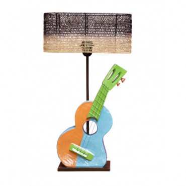 Lampe guitare philippe model abat-jour inclus