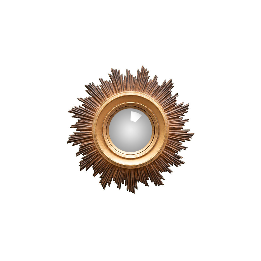 Miroir convexe soleil type ex voto Chehoma 32672