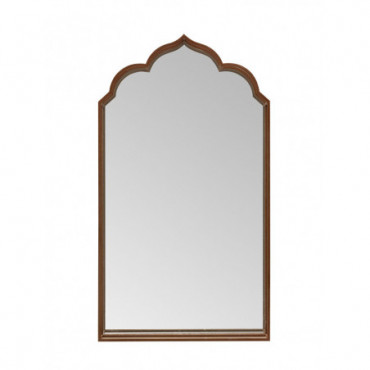 Miroir gothique bord métal
