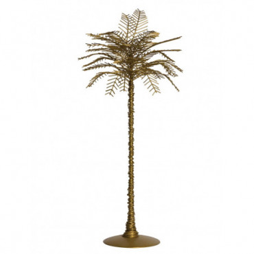 Palmier 45cm doré décoratif
