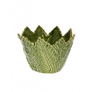 Petit saladier feuilles vertes