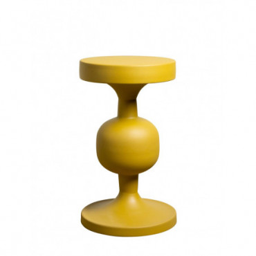 Table métal jaune forms