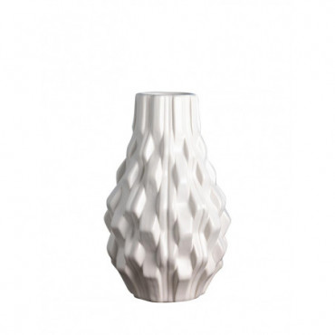 Vase blanc kafig