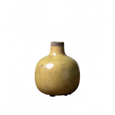 Vase céramique vert 15.5cm