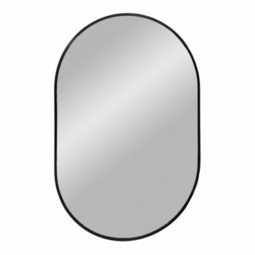 Miroir madrilène Noir 80cm 3x50x80