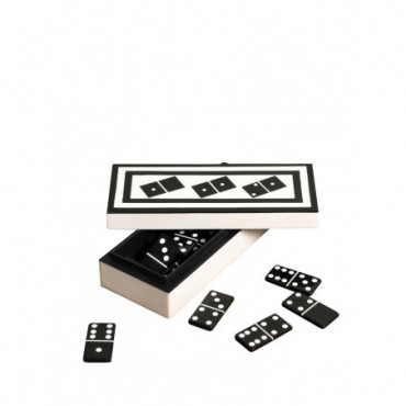 Boîte De Dominos Noirs