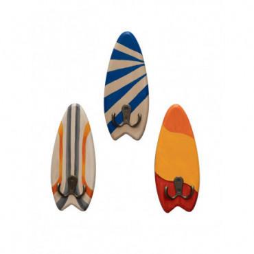 Crochets Surfs Colorés x3