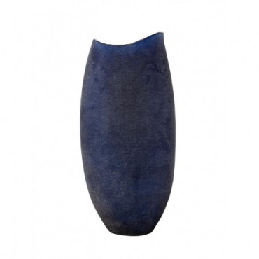 Vase Bleu Sablé