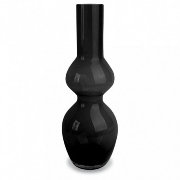 Vase Base Ovale Noir