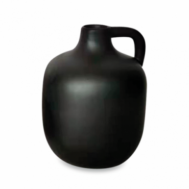 Vase Ceramic Cruche Noir