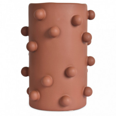 Vase Ceramic Boule Terracotta D13 H18Cm