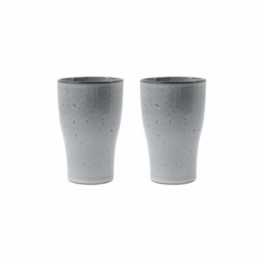 Tasse thermo liss gris clair