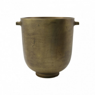 Cache-Pot foem laiton antique