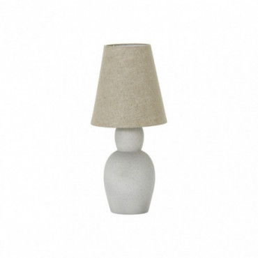 Lampe de table avec abat-jour orga sable