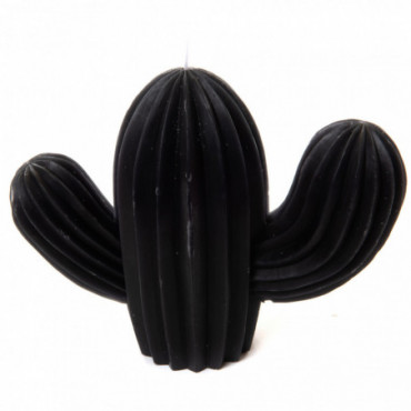 Bougie Cactus Noire H15