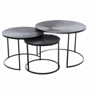 Tables Basses Rondes B x3