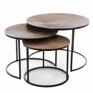 Tables Basses Rondes G x3