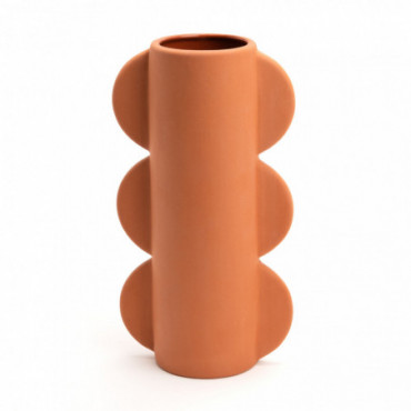 Vase Terracotta Blop H22
