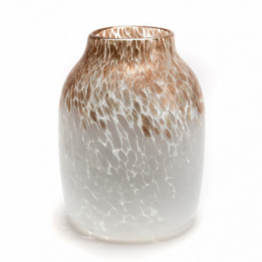 Vase Comete H27D21 Bc/Or